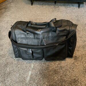 Large Black Hershey's Duffle Bag EUC